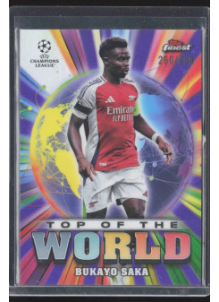 Bukayo Saka, Kartička, Topps Finest UEFA Club Competitions 2024-2025, LIMIT