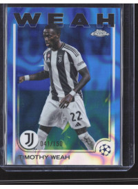 Timothy Weah, Kartička, Topps Chrome UEFA Club Competitions 2024-2025, LIMIT