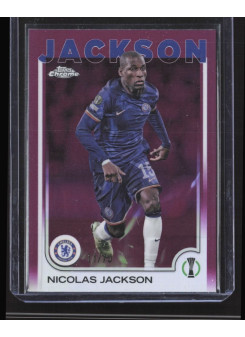 Nicolas Jackson, Kartička, Topps Chrome UEFA Club Competitions 2024-2025, LIMIT