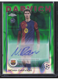 Noah Darvich, Kartička, Topps Chrome UEFA Club Competitions 2024-2025, AUTOGRAPH