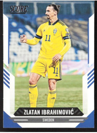 Zlatan Ibrahimovic, Kartička, Panini Score FIFA Soccer 2021-22, BASE