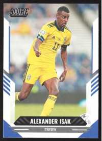 Alexander Isak, Kartička, Panini Score FIFA Soccer 2021-22, BASE