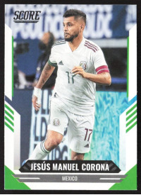 Jesus Manuel Corona, Kartička, Panini Score FIFA Soccer 2021-22, BASE