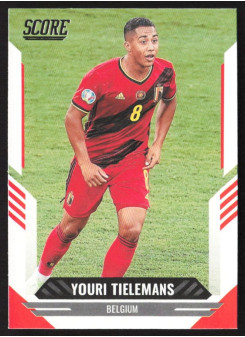 Youri Tielemans, Kartička, Panini Score FIFA Soccer 2021-22, BASE