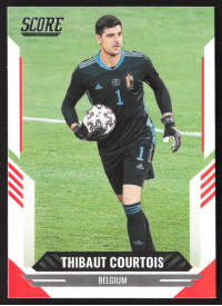 Thibaut Courtois, Kartička, Panini Score FIFA Soccer 2021-22, BASE