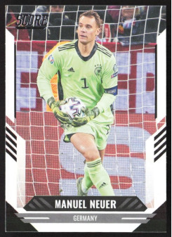 Manuel Neuer, Kartička, Panini Score FIFA Soccer 2021-22, BASE