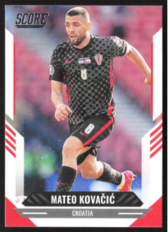 Mateo Kovacic, Kartička, Panini Score FIFA Soccer 2021-22, BASE