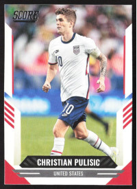 Christian Pulisic, Kartička, Panini Score FIFA Soccer 2021-22, BASE