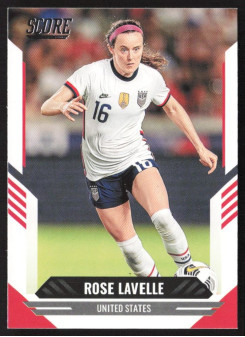 Rose Lavelle, Kartička, Panini Score FIFA Soccer 2021-22, BASE