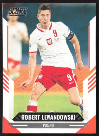 Robert Lewandowski, Kartička, Panini Score FIFA Soccer 2021-22, BASE