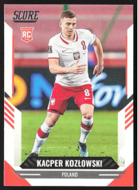 Kacper Kozlowski, Kartička, Panini Score FIFA Soccer 2021-22, BASE