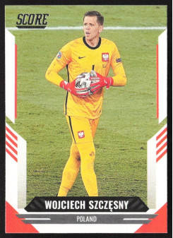 Wojciech Szczesny, Kartička, Panini Score FIFA Soccer 2021-22, BASE