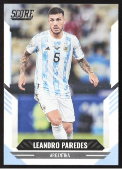 Leandro Paredes, Kartička, Panini Score FIFA Soccer 2021-22, BASE