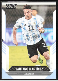 Lautaro Martinez, Kartička, Panini Score FIFA Soccer 2021-22, BASE