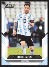 Lionel Messi, Kartička, Panini Score FIFA Soccer 2021-22, BASE