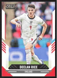 Declan Rice, Kartička, Panini Score FIFA Soccer 2021-22, BASE