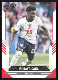 Bukayo Saka, Kartička, Panini Score FIFA Soccer 2021-22, BASE