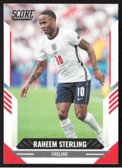 Raheem Sterling, Kartička, Panini Score FIFA Soccer 2021-22, BASE
