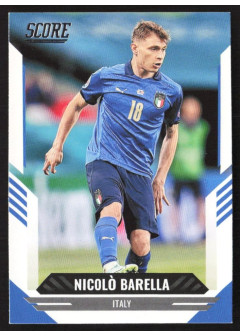Nicolo Barella, Kartička, Panini Score FIFA Soccer 2021-22, BASE