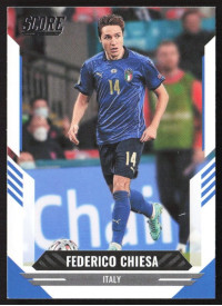 Federico Chiesa, Kartička, Panini Score FIFA Soccer 2021-22, BASE