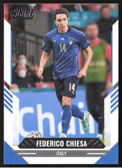 Federico Chiesa, Kartička, Panini Score FIFA Soccer 2021-22, BASE