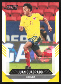 Juan Cuadrado, Kartička, Panini Score FIFA Soccer 2021-22, BASE