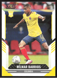 Wilmar Barrios, Kartička, Panini Score FIFA Soccer 2021-22, BASE