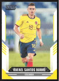 Rafael Santos Borre, Kartička, Panini Score FIFA Soccer 2021-22, BASE