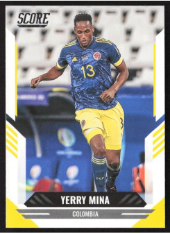 Yerry Mina, Kartička, Panini Score FIFA Soccer 2021-22, BASE