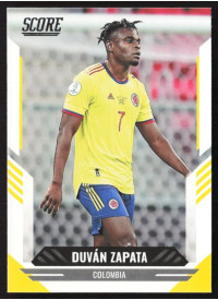 Duvan Zapata, Kartička, Panini Score FIFA Soccer 2021-22, BASE