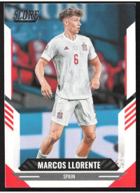 Marcos Llorente, Kartička, Panini Score FIFA Soccer 2021-22, BASE