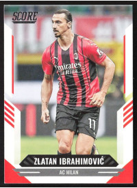 Zlatan Ibrahimovic, Kartička, Panini Score FIFA Soccer 2021-22, BASE