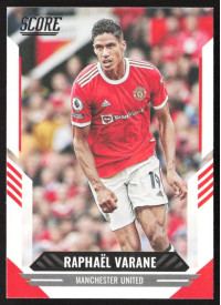 Raphael Varane, Kartička, Panini Score FIFA Soccer 2021-22, BASE