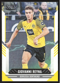 Giovanni Reyna, Kartička, Panini Score FIFA Soccer 2021-22, BASE