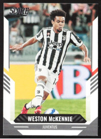 Weston McKennie, Kartička, Panini Score FIFA Soccer 2021-22, BASE