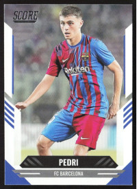 Pedri, Kartička, Panini Score FIFA Soccer 2021-22, BASE