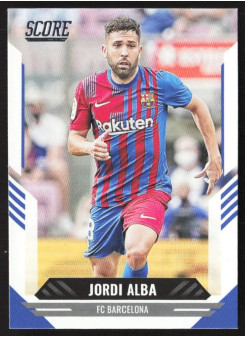 Jordi Alba, Kartička, Panini Score FIFA Soccer 2021-22, BASE