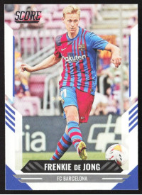 Frenkie de Jong, Kartička, Panini Score FIFA Soccer 2021-22, BASE