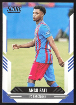 Ansu Fati, Kartička, Panini Score FIFA Soccer 2021-22, BASE