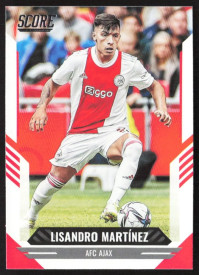 Lisandro Martinez, Kartička, Panini Score FIFA Soccer 2021-22, BASE