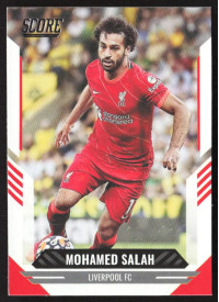Mohamed Salah, Kartička, Panini Score FIFA Soccer 2021-22, BASE