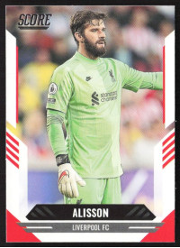 Alisson, Kartička, Panini Score FIFA Soccer 2021-22, BASE
