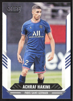 Achraf Hakimi, Kartička, Panini Score FIFA Soccer 2021-22, BASE