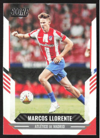 Marcos Llorente, Kartička, Panini Score FIFA Soccer 2021-22, BASE