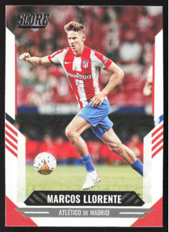 Marcos Llorente, Kartička, Panini Score FIFA Soccer 2021-22, BASE