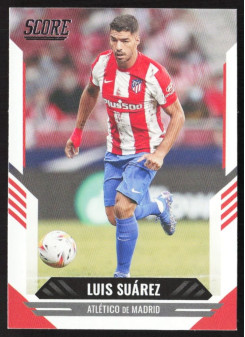 Luis Suarez, Kartička, Panini Score FIFA Soccer 2021-22, BASE