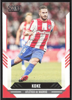 Koke, Kartička, Panini Score FIFA Soccer 2021-22, BASE
