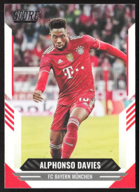 Alphonso Davies, Kartička, Panini Score FIFA Soccer 2021-22, BASE