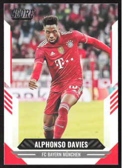 Alphonso Davies, Kartička, Panini Score FIFA Soccer 2021-22, BASE