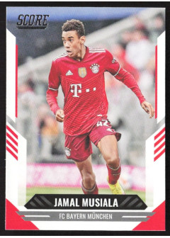 Jamal Musiala, Kartička, Panini Score FIFA Soccer 2021-22, BASE